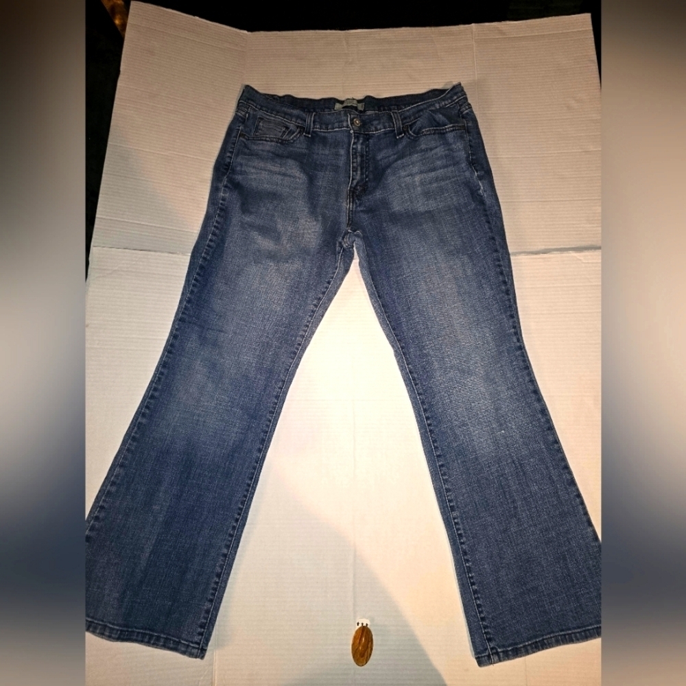 Levi's Blue Flare Wide Leg Jeans